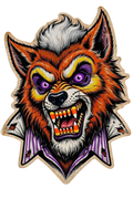 Candy Corn Wolf